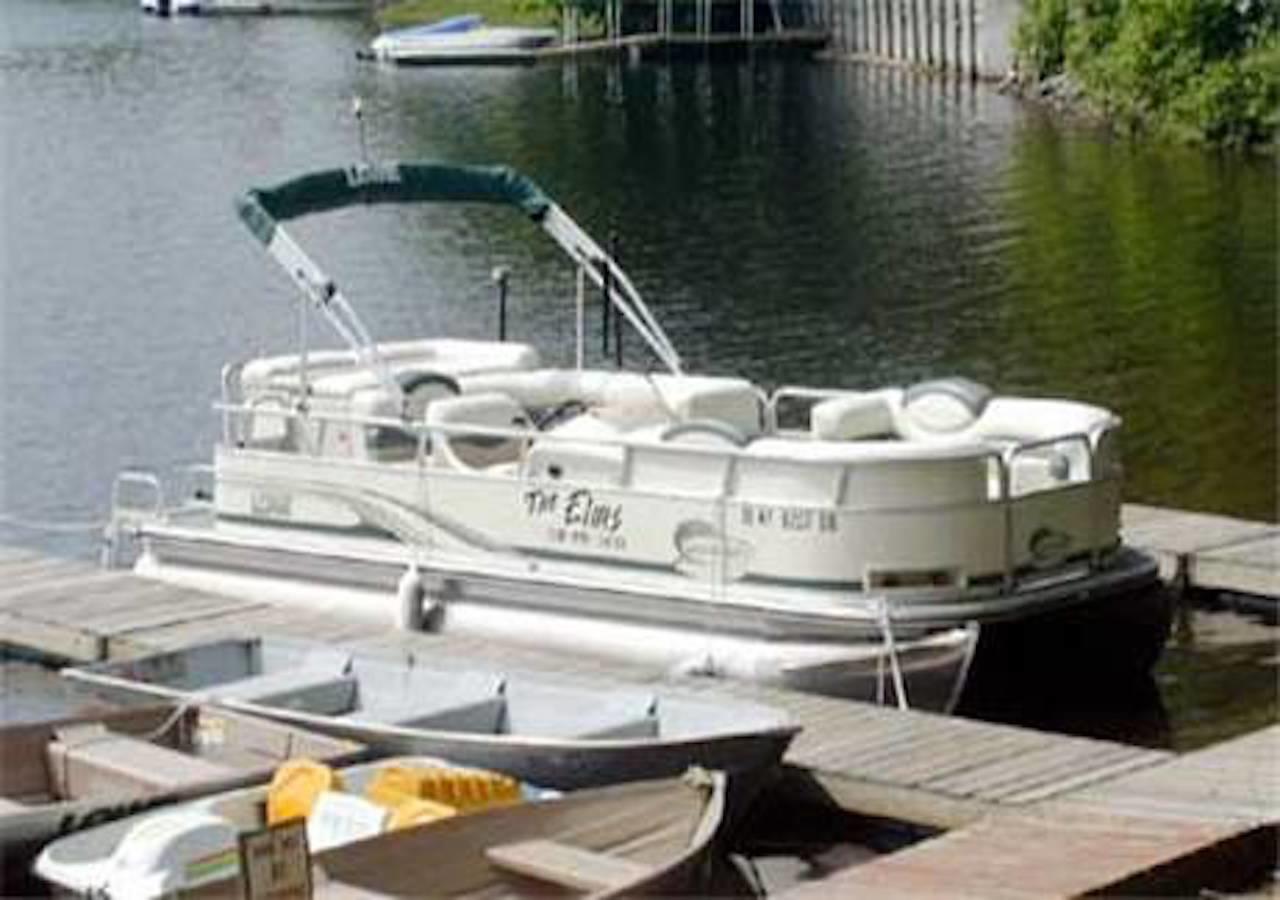 The Elms Waterfront Cottages Lake Luzerne Bagian luar foto
